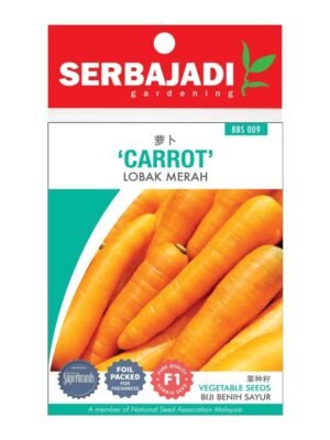Serbajadi Carrot Seeds – BBS009 1pack
